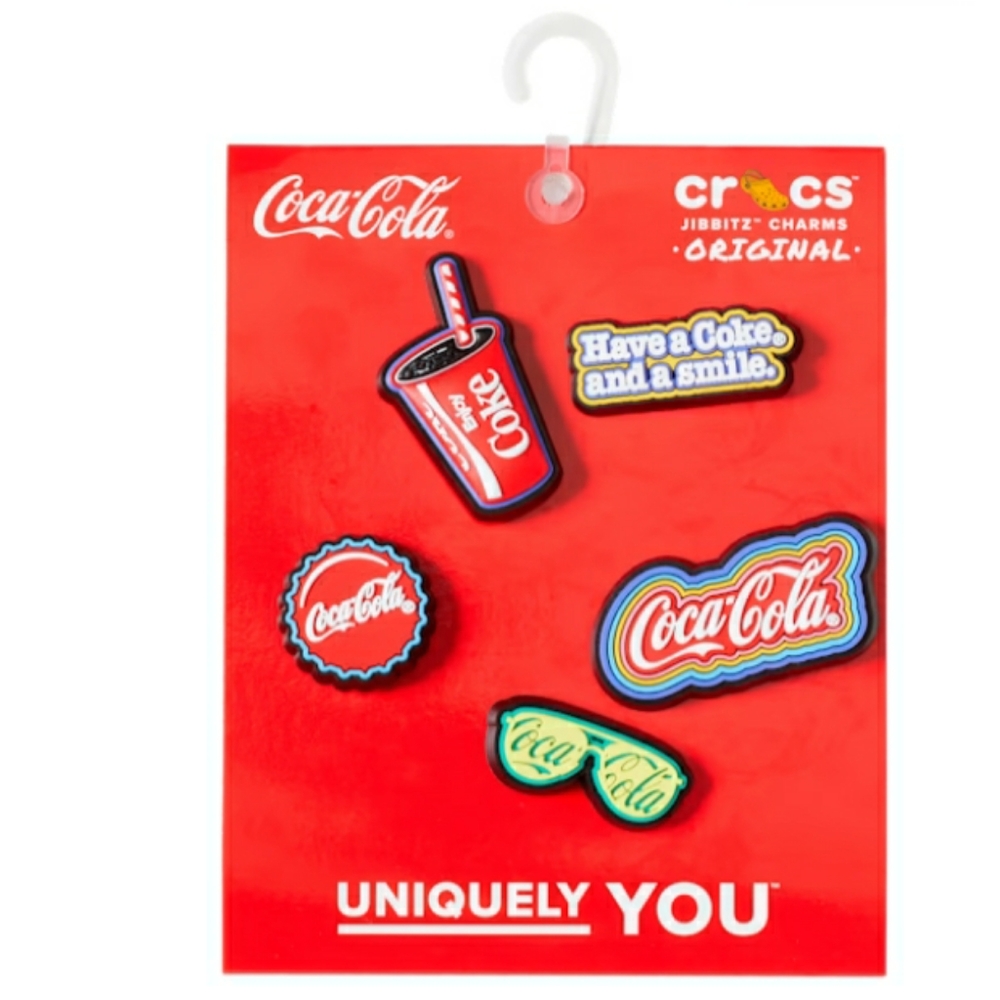 (New) Crocs Coca Cola Jibbitz Set